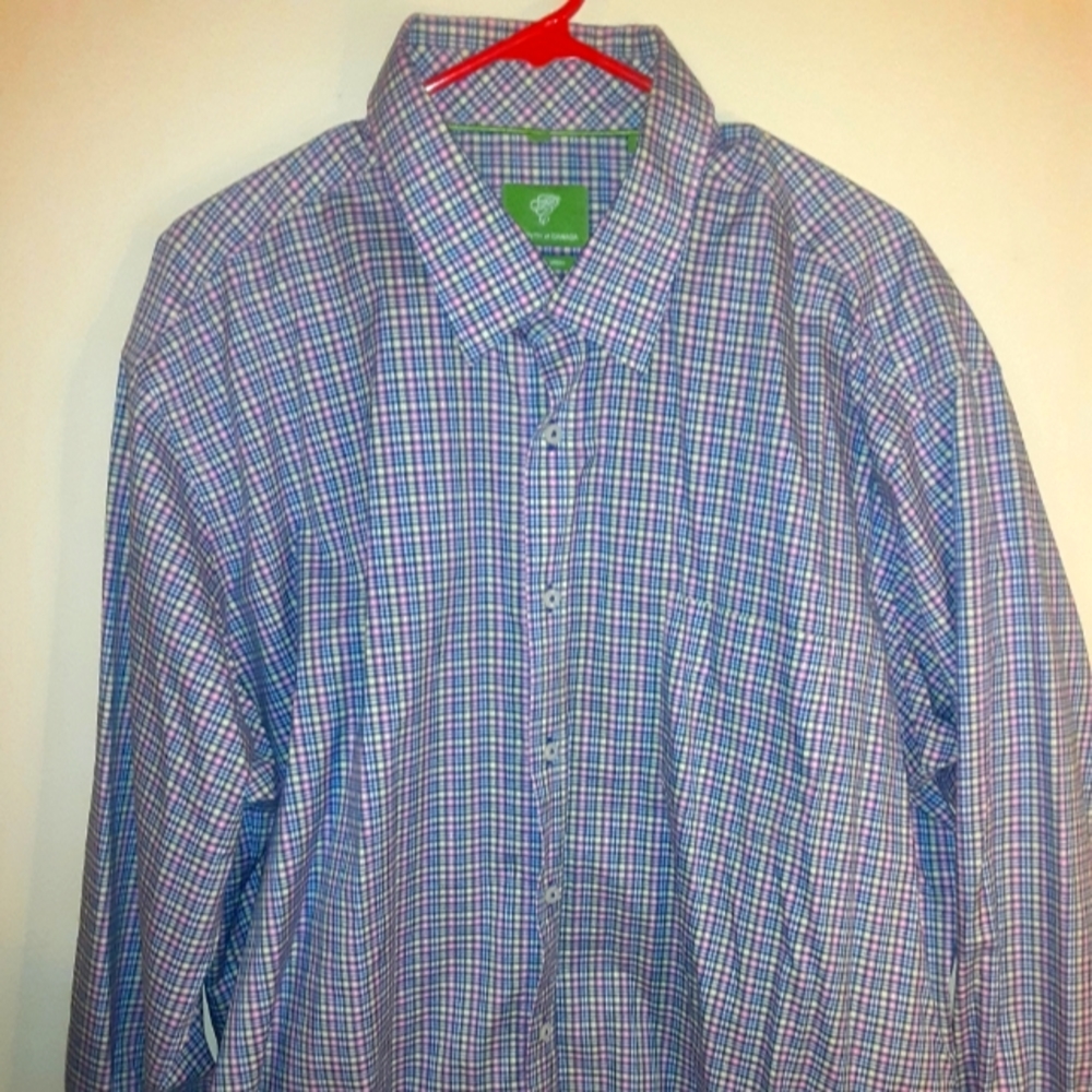 Forsyth Of Canada Mens Dress Shirt 2XL.